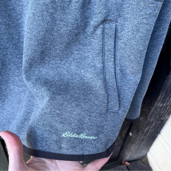 Eddie Bauer Northern Light Plush Funnel Neck Sweatshirt Sz S - Picture 10 of 16
